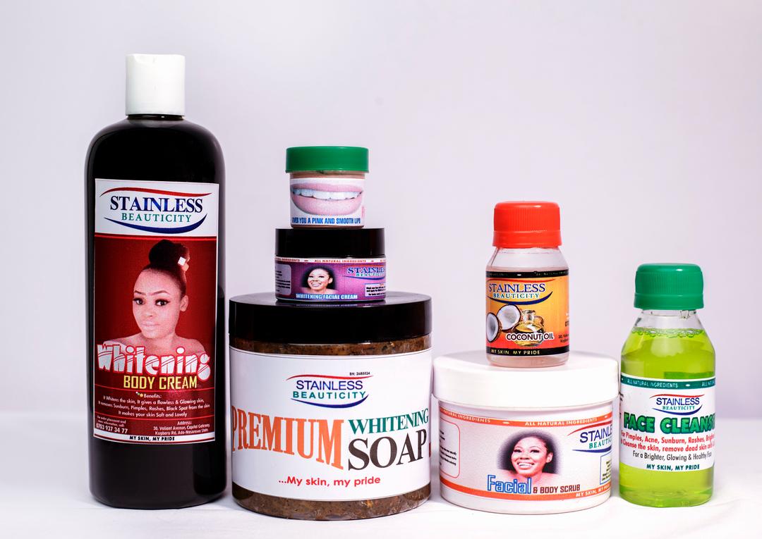 Whitening Kit and premium whitening soap