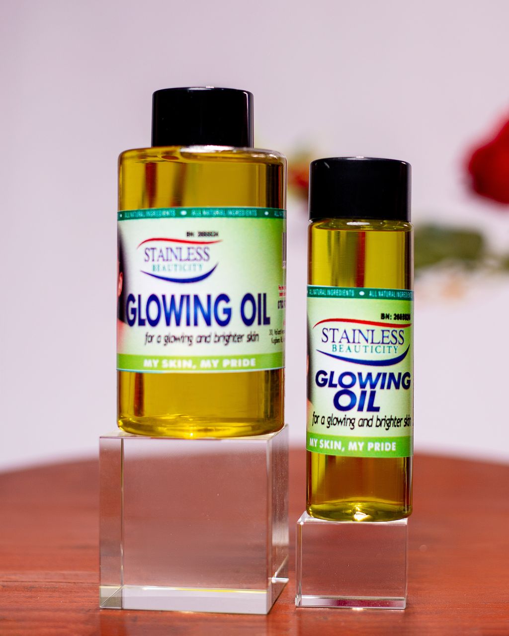 Glowing Oil