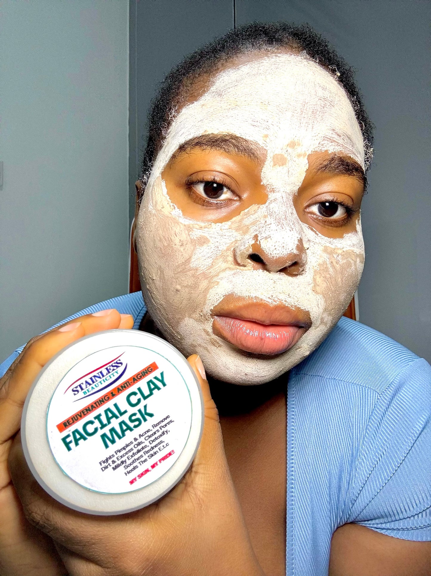 Rejuvenating and Anti-aging Facial Clay Mask