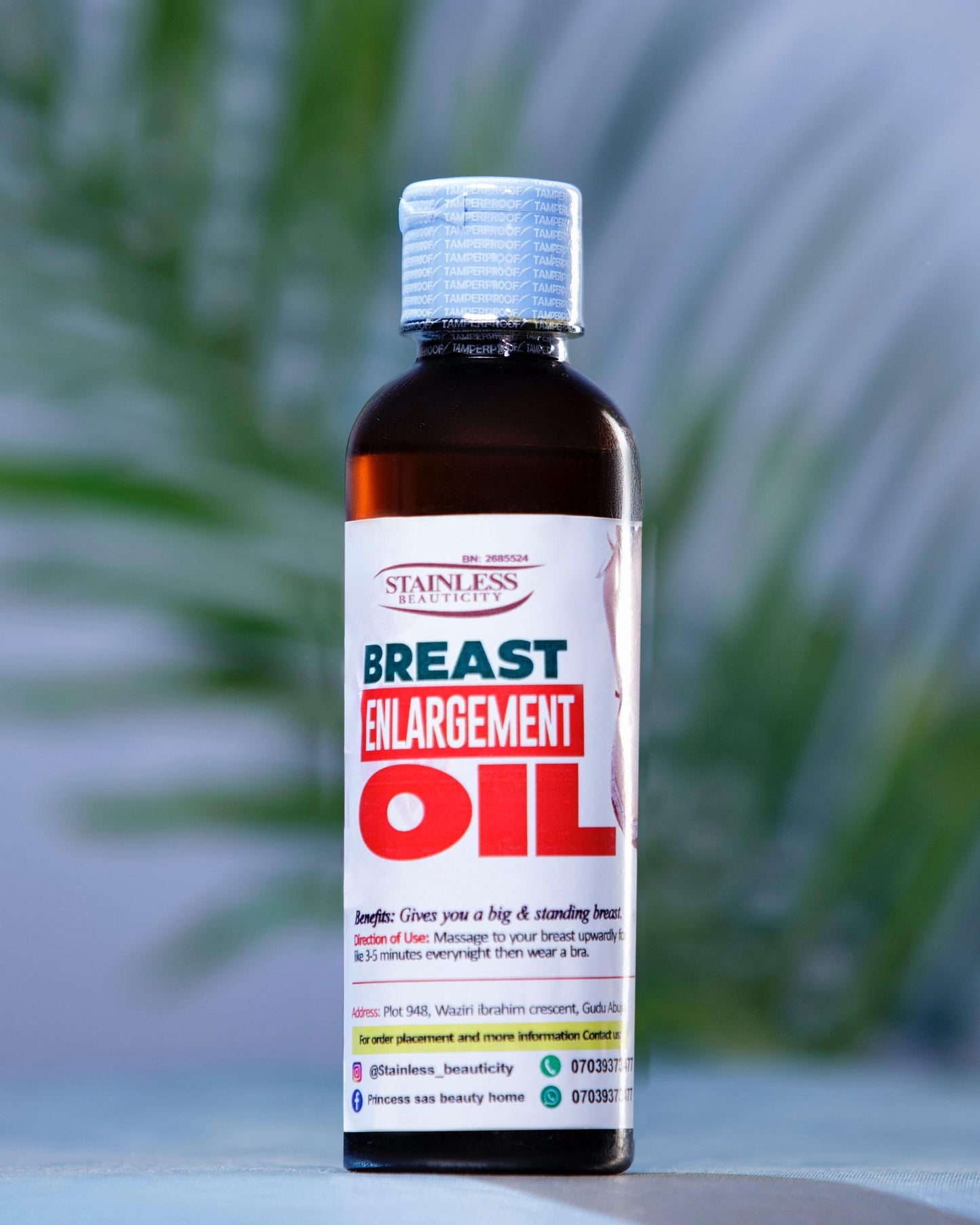 Breast Enlargement Oil (250ml)