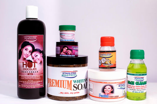 Hot Chocolate Kit & premium whitening soap